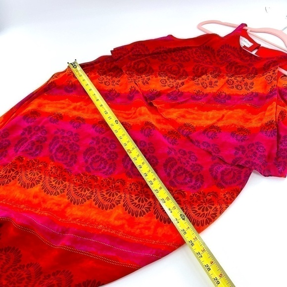 Maggy London Sleeveless Maxi Dress Paisley/Floral size 14 - Picture 6 of 9